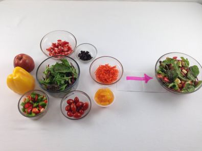 foundations of a nutritious salad